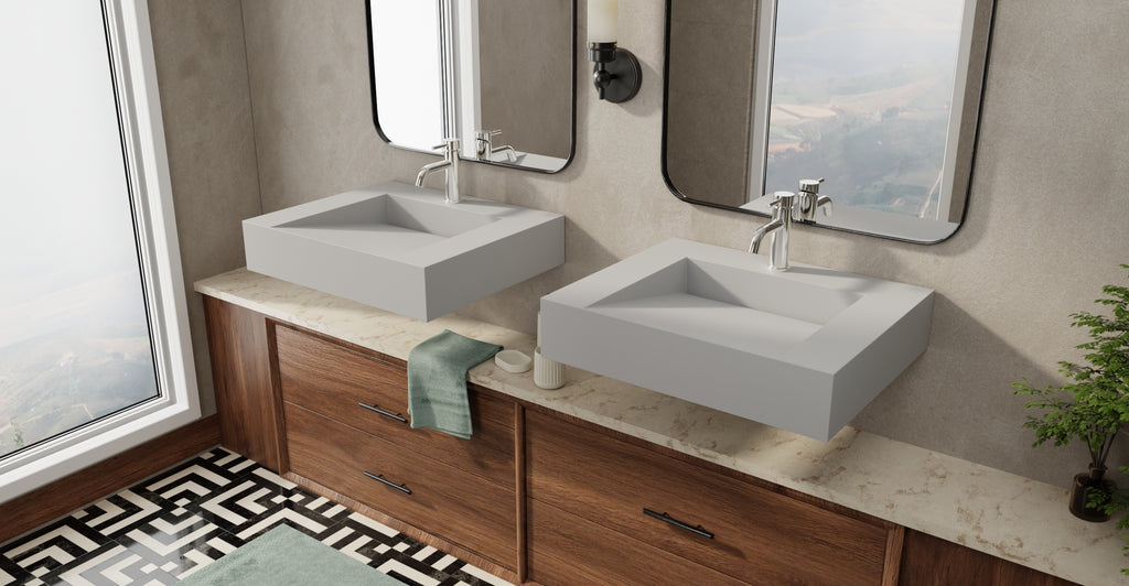 Wall Mounted Sink WT-04-E-GRY