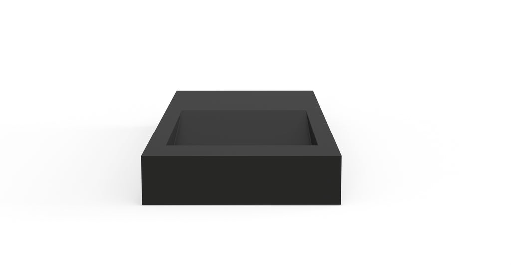 Wall Mounted Sink WT-05-A-BLK | WT-05-A-BlackM_Side_standard.jpg
