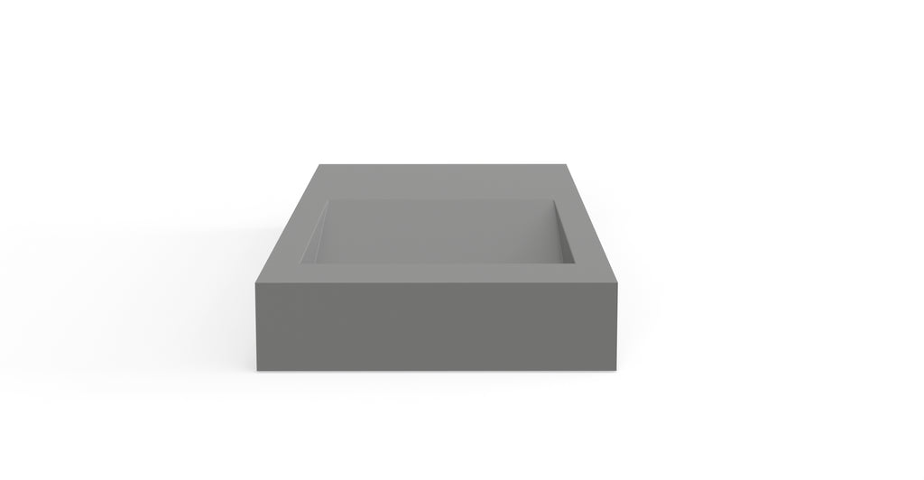 Wall Mounted Sink WT-05-A-GRY | WT-05-A-GreyM_Side_standard.jpg
