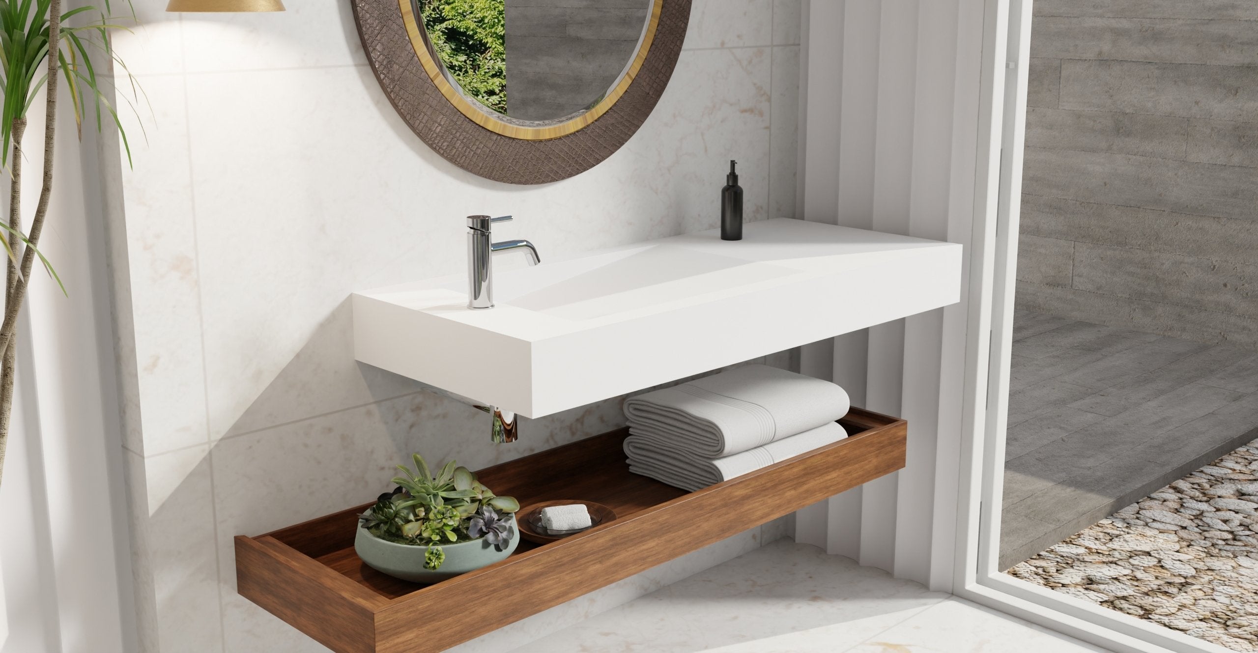 Wall Mounted Sink WT-05-A