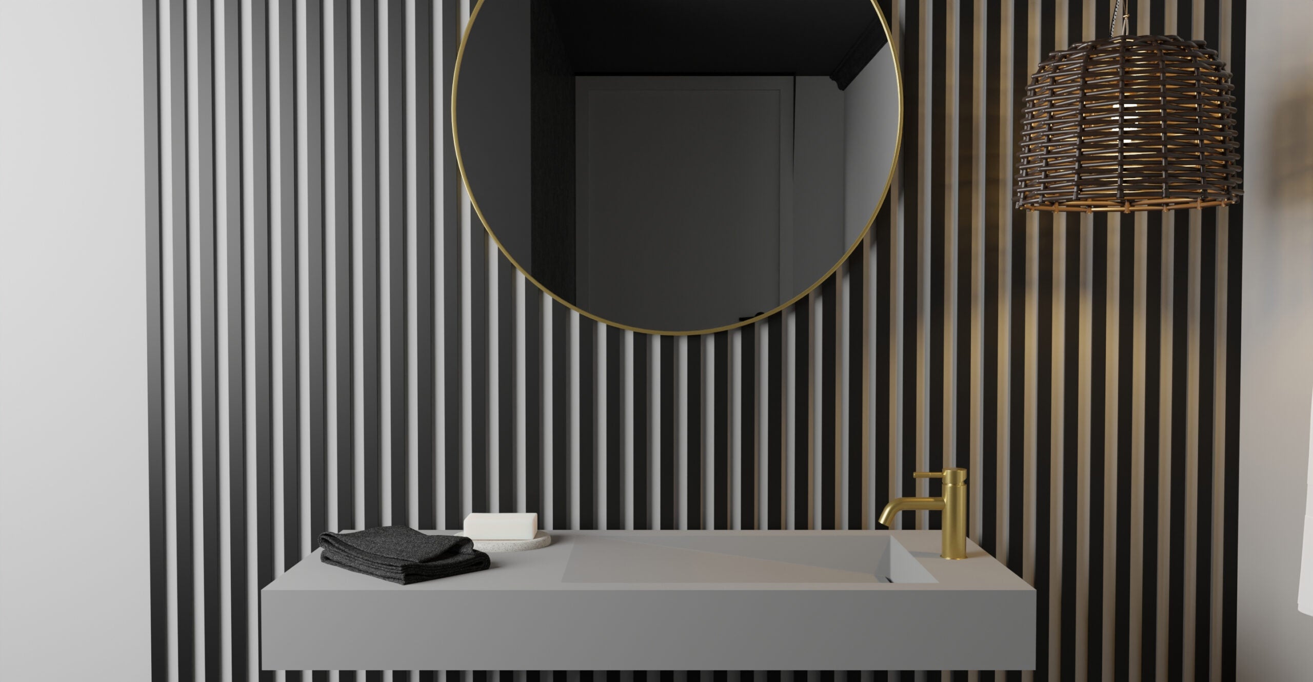 Wall Mounted Sink WT-05-B-GRY