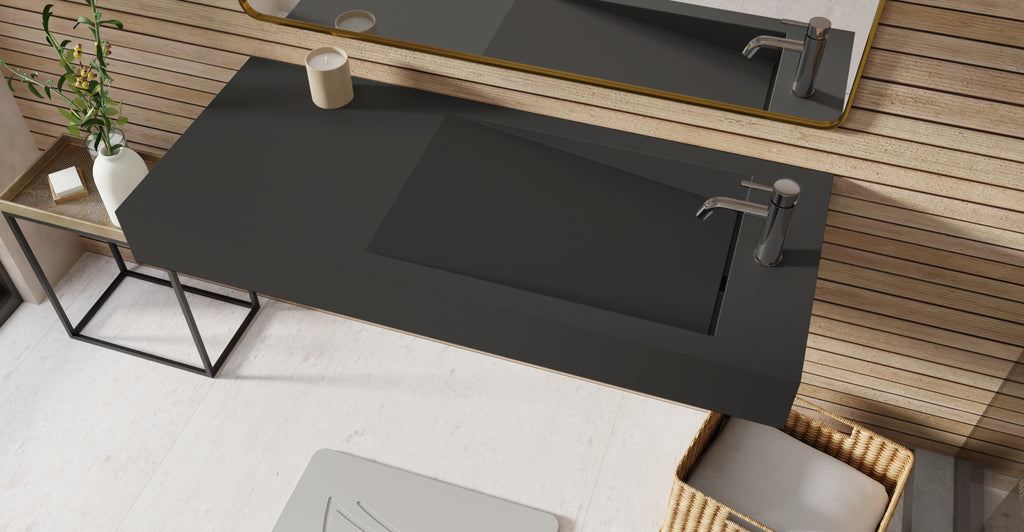 Wall Mounted Sink WT-05-B-BLK
