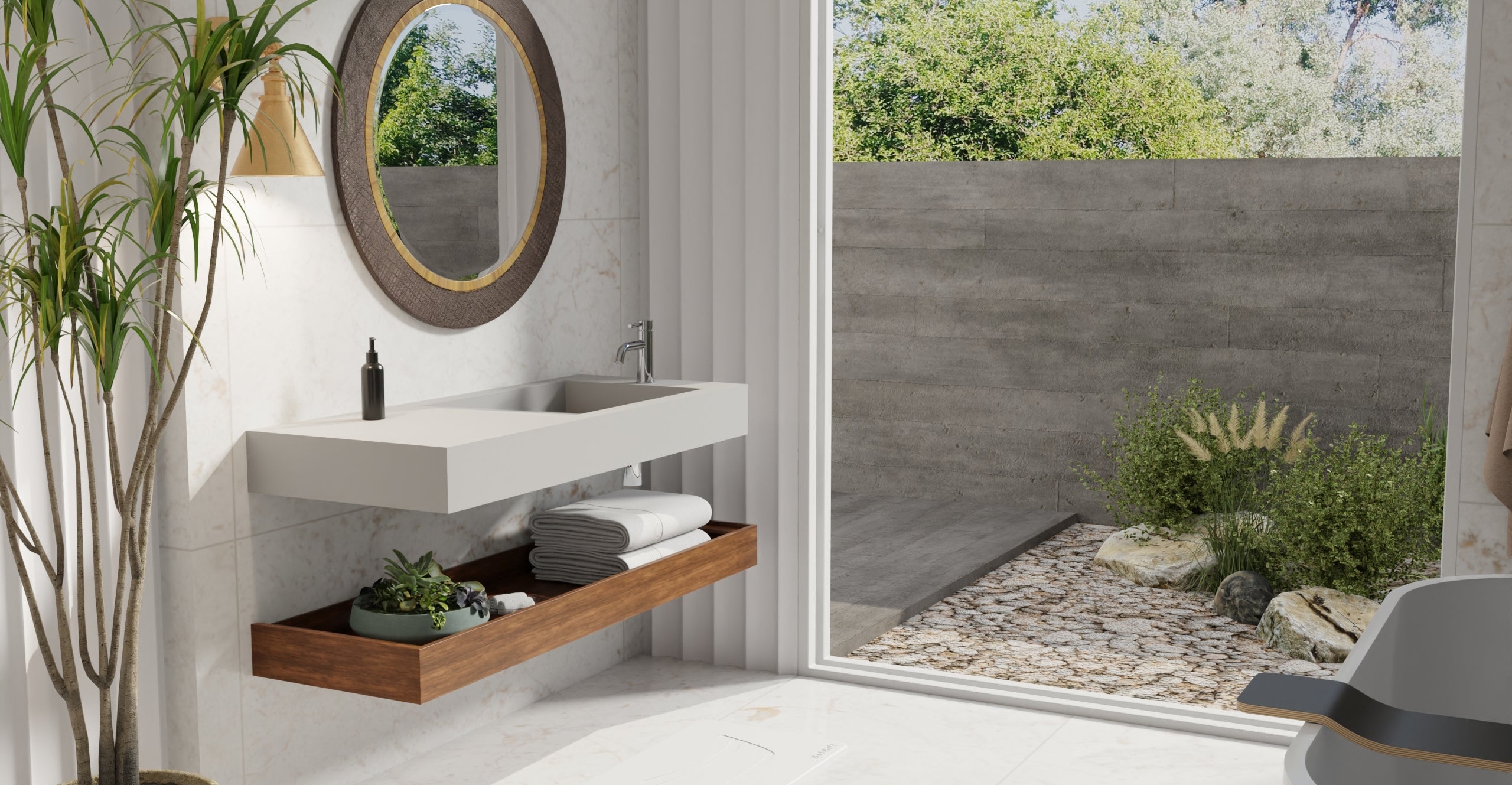 Wall Mounted Sink WT-05-B-GRY