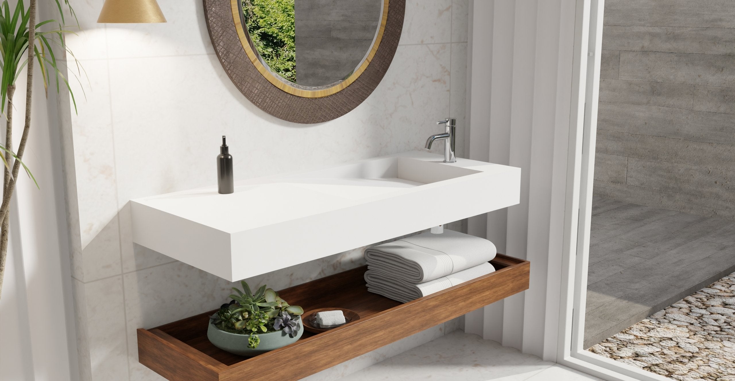 Wall Mounted Sink WT-05-B