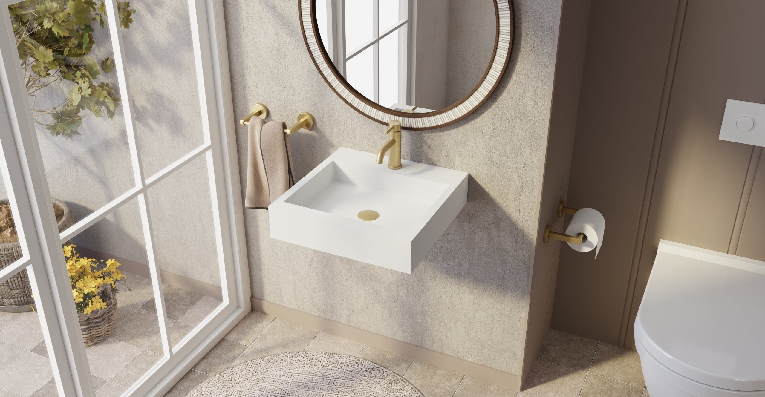Wall Mounted Sink WT-06-S