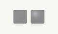 Badeloft gray stone resin sample - matte and glossy