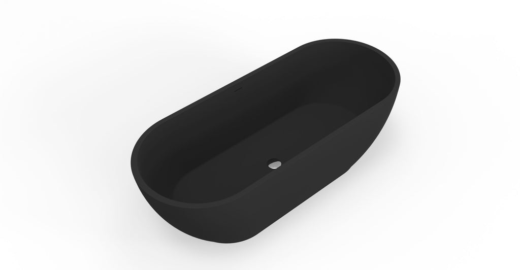 Freestanding Bathtub BW-02-L-BLK