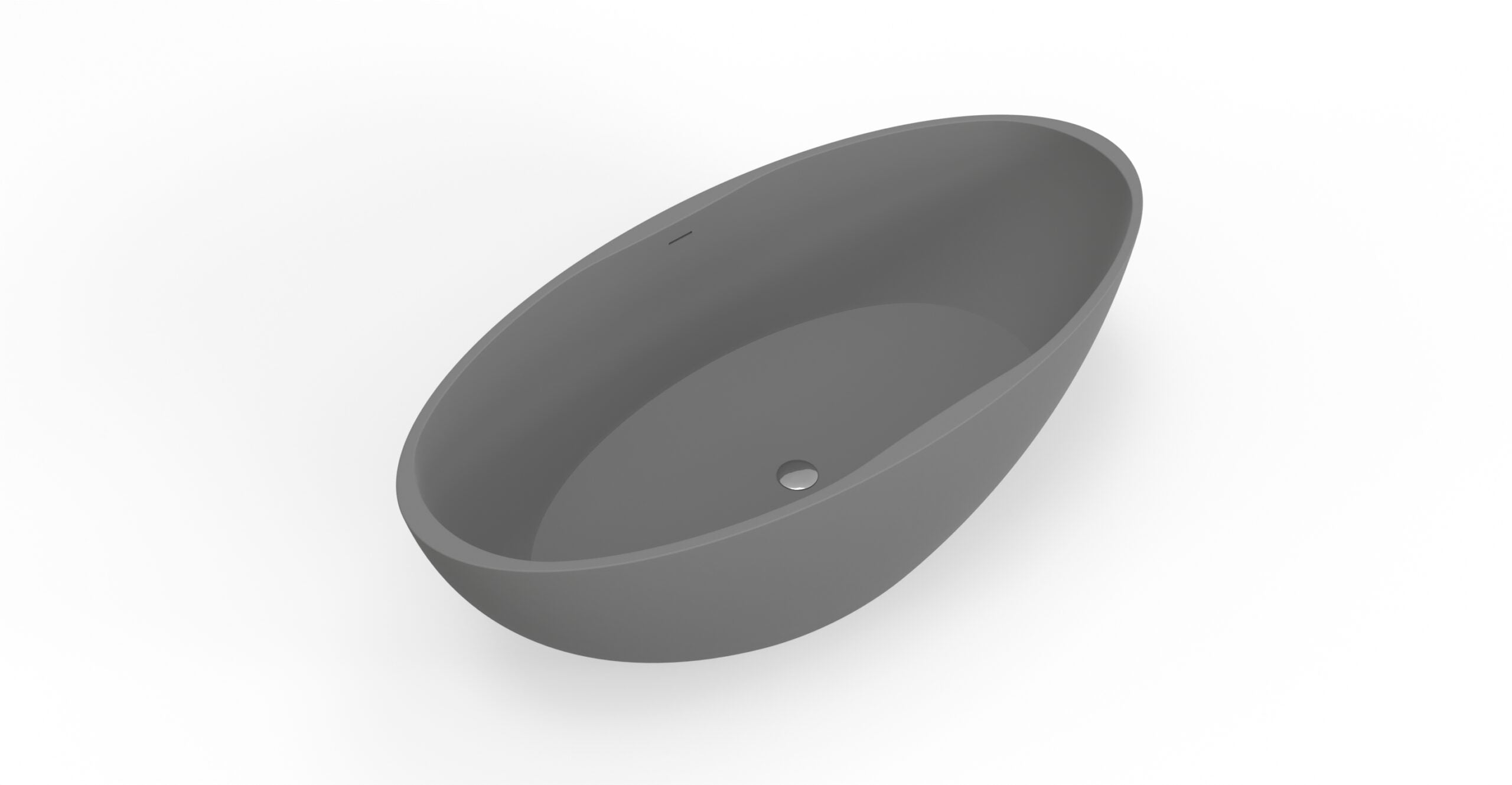 Freestanding Bathtub BW-04-XL-GRY
