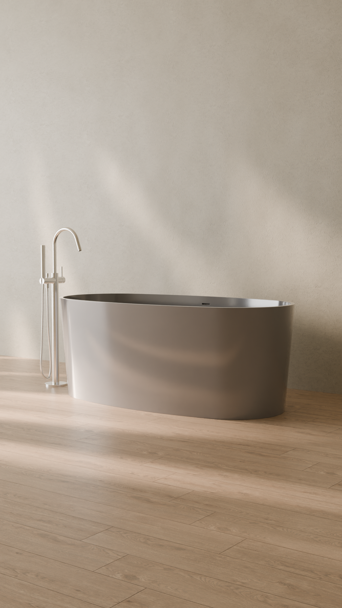 Badeloft details portrait 2026 | BW-08 | Grey | Bathtub_Glossy_Grey__Camera_Angle_3.png