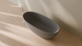 Badeloft render 2026 | BW-10-XL | Grey | Matte | angle 2 | 16x9