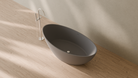 Badeloft render 2026 | BW-03-M | Grey | Matte | angle 2 | 16x9