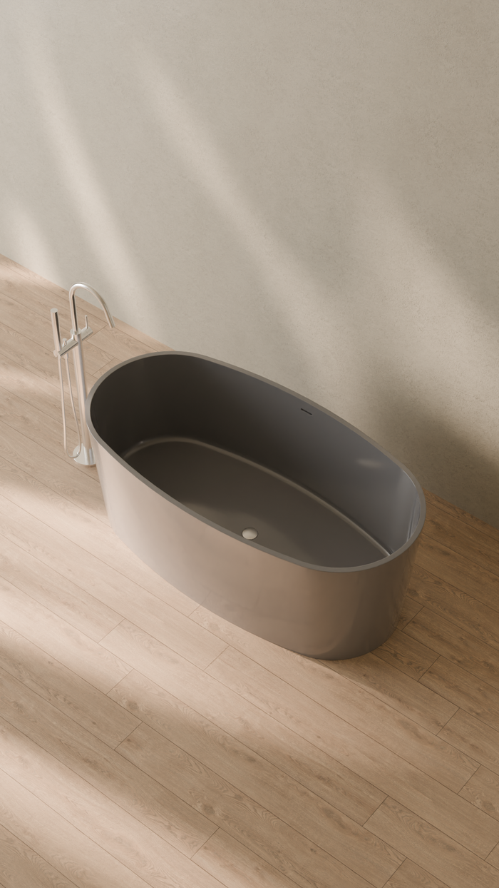 Badeloft details portrait 2026 | BW-08 | Grey | Bathtub_Glossy_Grey__Camera_Angle_2.png