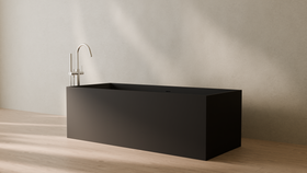 Badeloft render 2026 | BW-07 | Black | Matte | angle 3 | 16x9