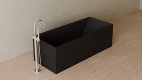 Badeloft render 2026 | BW-07 | Black | Matte | angle 4 | ver 2 | 16x9