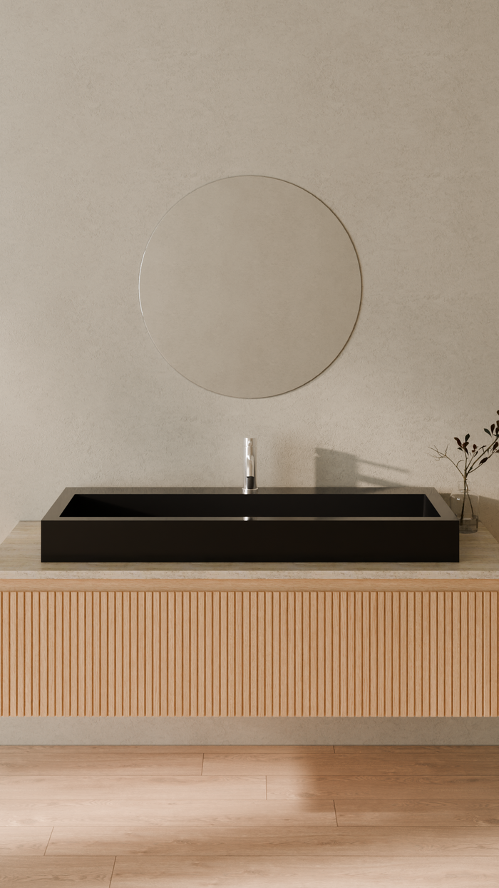 Badeloft details portrait 2026 | WB-05-XXL | Black | Sink_Glossy_Black__Camera_Angle_1.png
