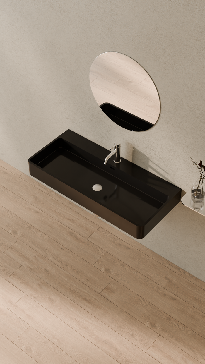 Badeloft details portrait 2026 | WT-01-XL | Black | Sink_Glossy_Black__Camera_Angle_2.png