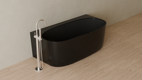 Badeloft render 2026 | BW-11 | Black | Glossy | angle 4 | ver 2 | 16x9