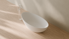 Badeloft render 2026 | BW-03-M | White | Matte | angle 2 | 16x9