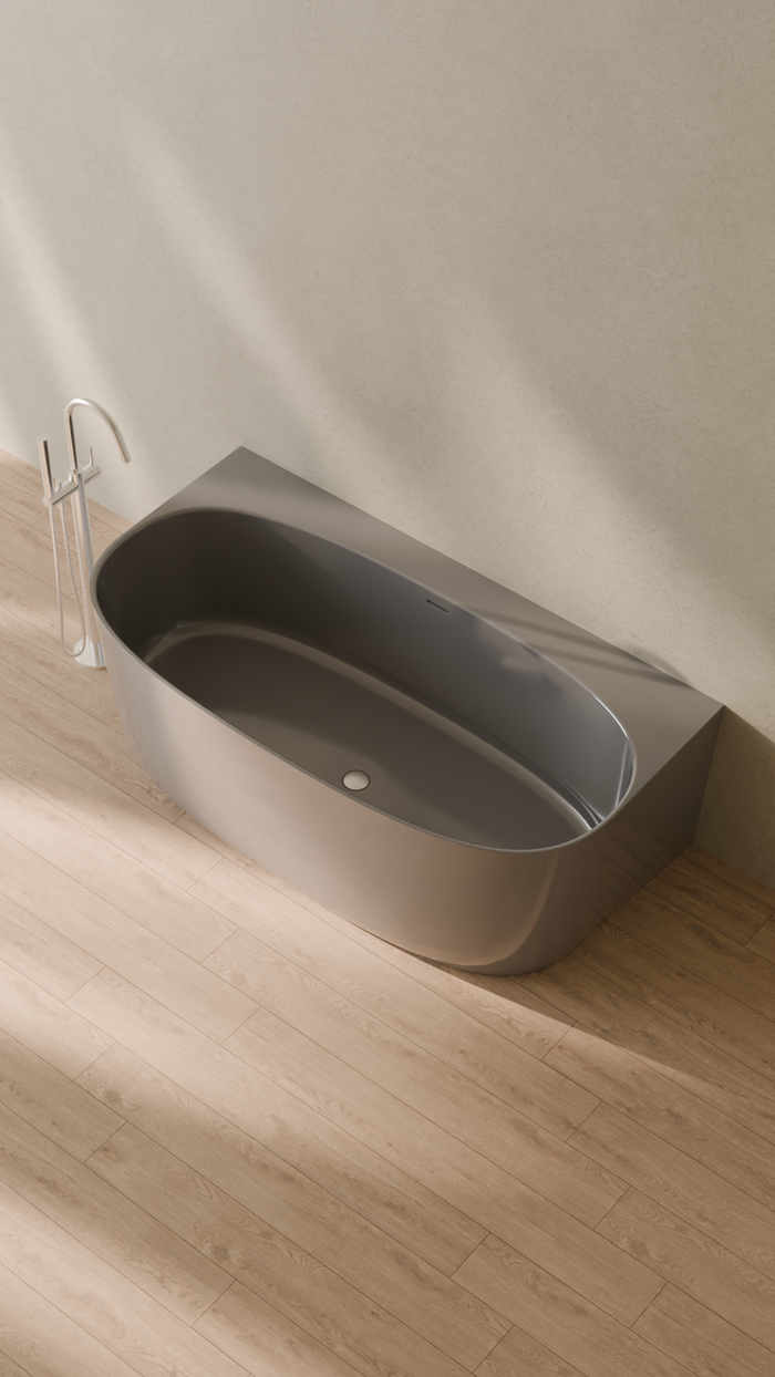 Badeloft details portrait 2026 | BW-11 | Grey | Bathtub_Glossy_Grey__Camera_Angle_2.png