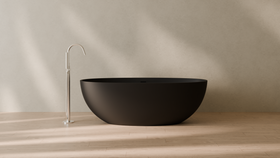 Badeloft render 2026 | BW-10-L | Black | Matte | angle 1 | 16x9