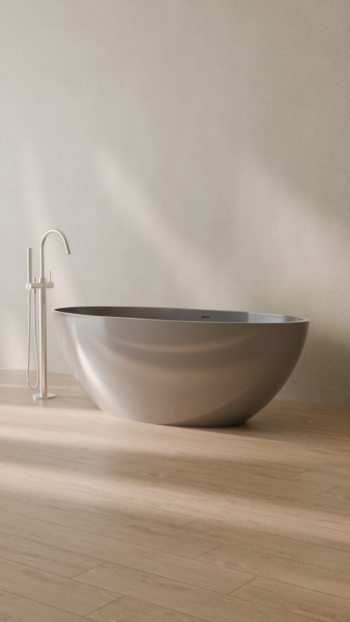Badeloft details portrait 2026 | BW-04-XL | Grey | Bathtub_Glossy_Grey__Camera_Angle_3.png