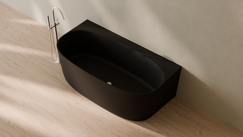 Badeloft render 2026 | BW-11 | Black | Matte | angle 2 | 16x9