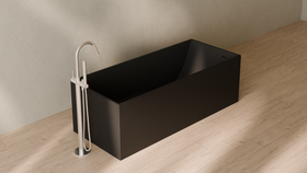 Badeloft render 2026 | BW-06-XL | Black | Matte | angle 4 | 16x9