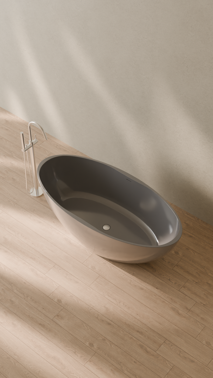 Badeloft details portrait 2026 | BW-04-XL | Grey | Bathtub_Glossy_Grey__Camera_Angle_2.png