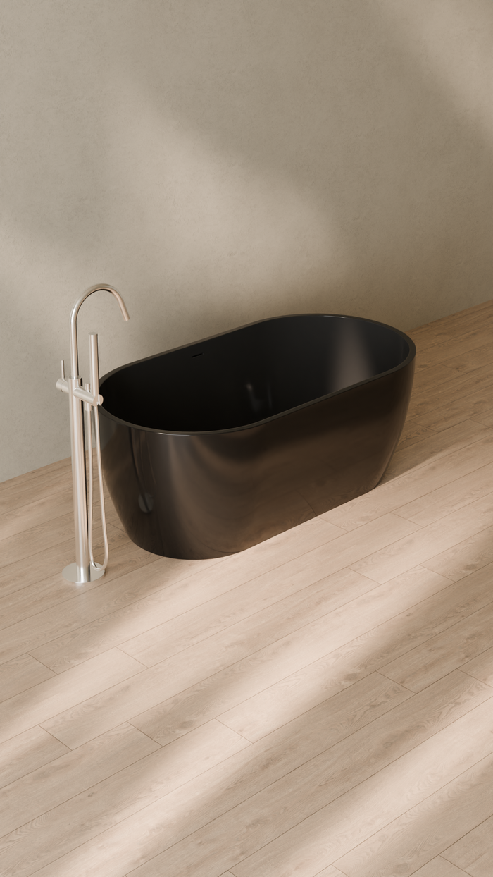 Badeloft details portrait 2026 | BW-02-S | Black | Bathtub_Glossy_Black__Camera_Angle_4.png