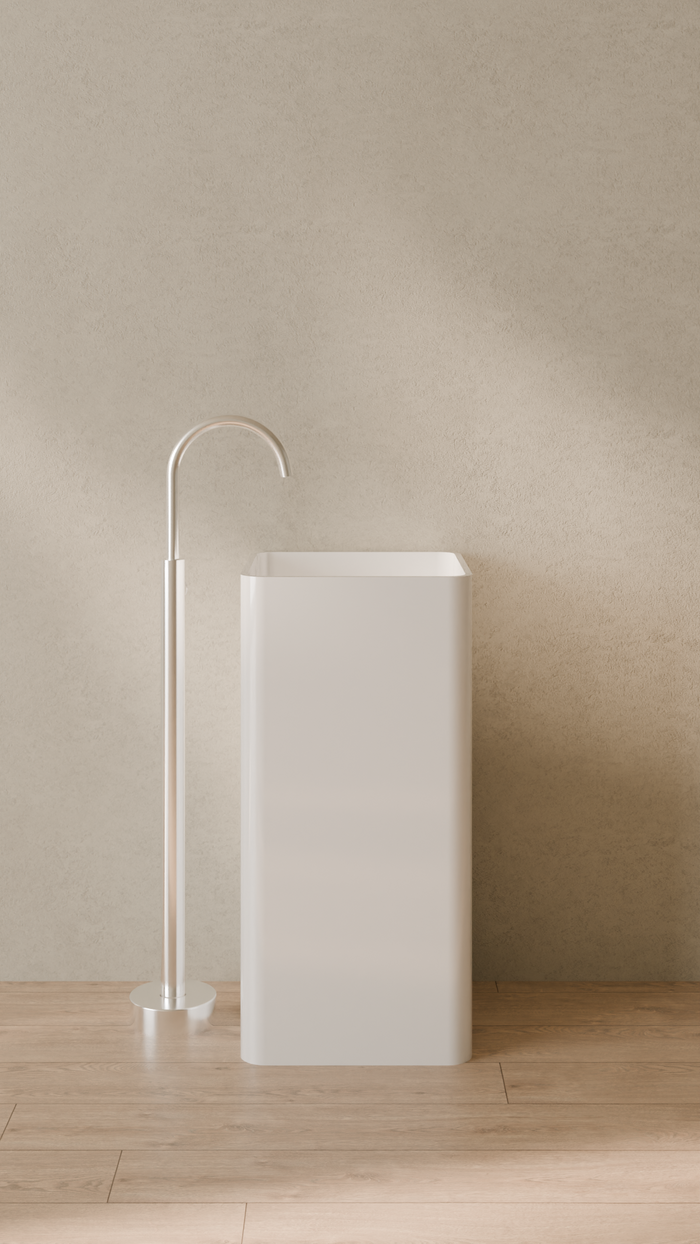 Badeloft details portrait 2026 | SB-01 | White | Sink_Glossy_White__Camera_Angle_1.png