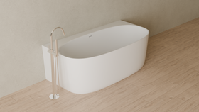 Badeloft render 2026 | BW-11 | White | Glossy | angle 4 | 16x9