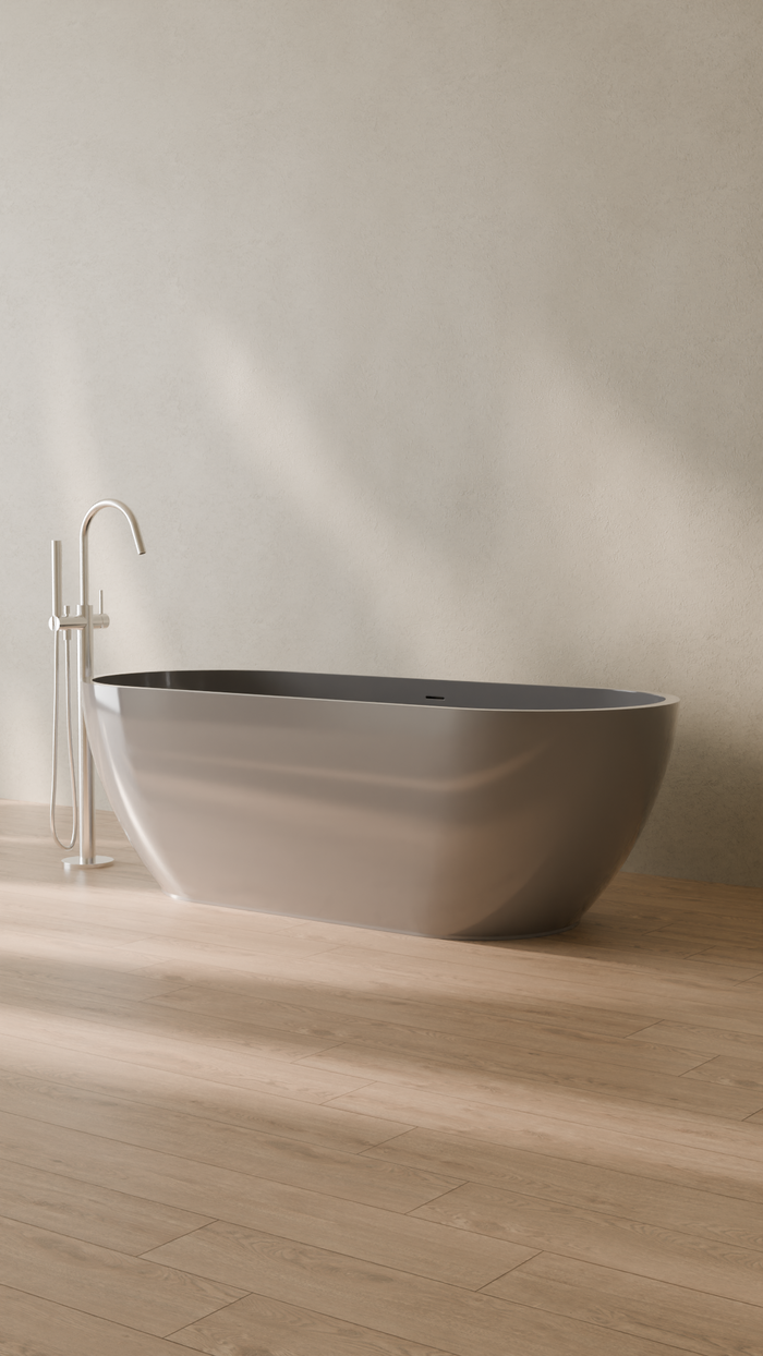 Badeloft details portrait 2026 | BW-02-L | Grey | Bathtub_Glossy_Grey__Camera_Angle_3.png