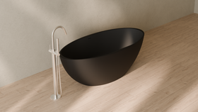 Badeloft render 2026 | BW-04-XL | Black | Matte | angle 4 | 16x9