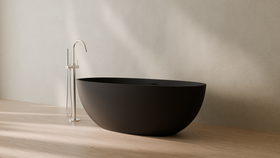 Badeloft render 2026 | BW-10-L | Black | Matte | angle 3 | 16x9