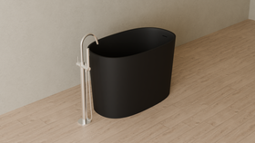 Badeloft render 2026 | BW-08-S | Black | Matte | angle 4 | ver 2 | 16x9