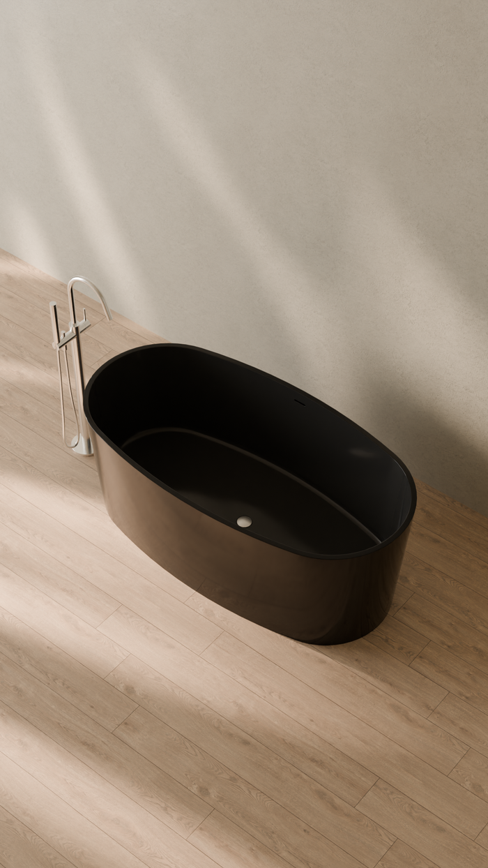 Badeloft details portrait 2026 | BW-08 | Black | Bathtub_Glossy_Black__Camera_Angle_2.png