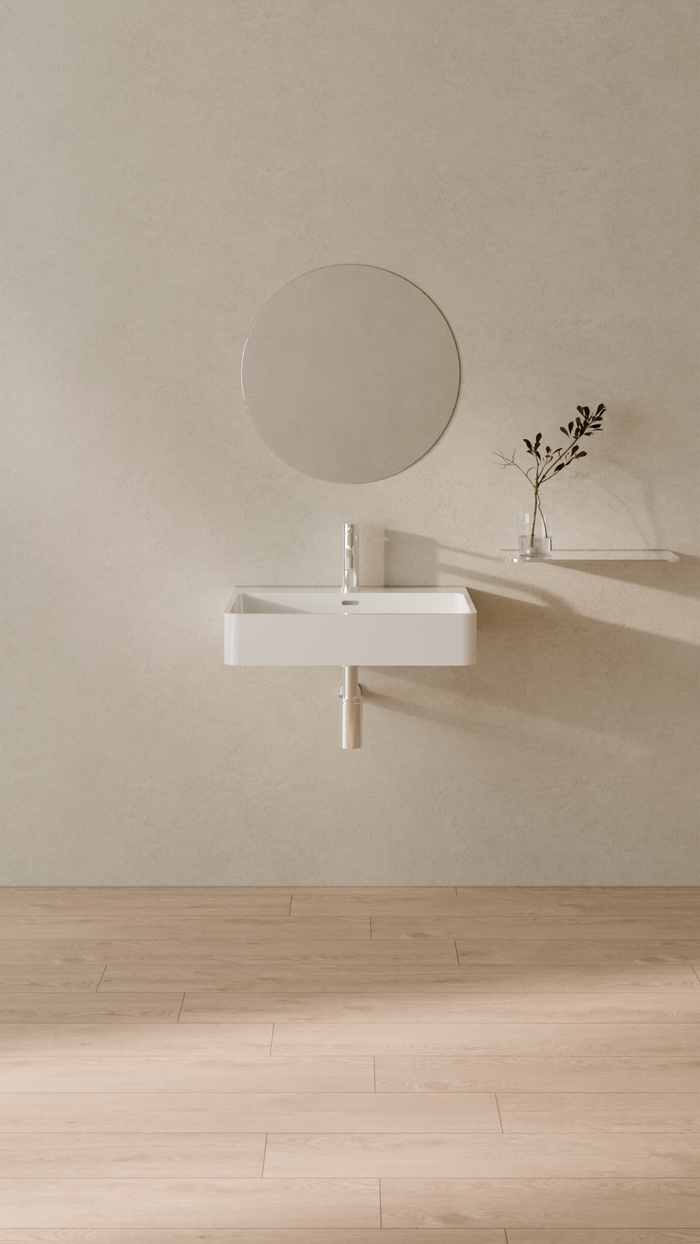 Badeloft details portrait 2026 | WT-01-M | White | Sink_Glossy_White__Camera_Angle_1.png