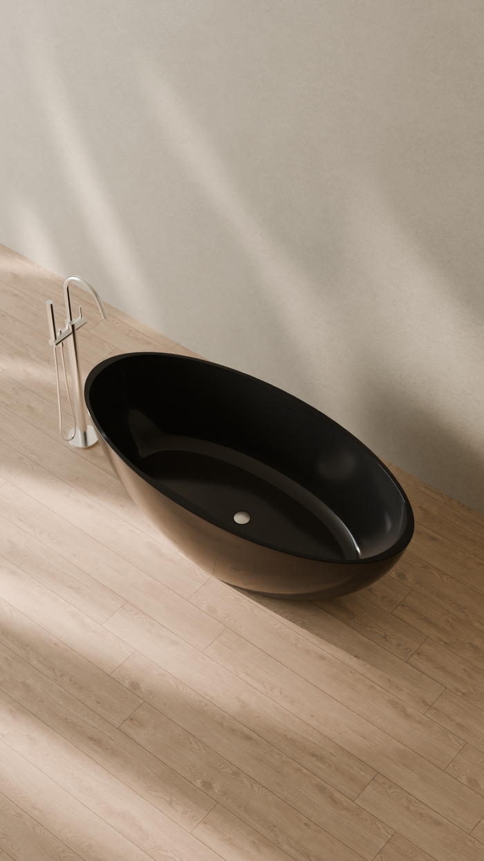 Badeloft details portrait 2026 | BW-04-XL | Black | Bathtub_Glossy_Black__Camera_Angle_2.png