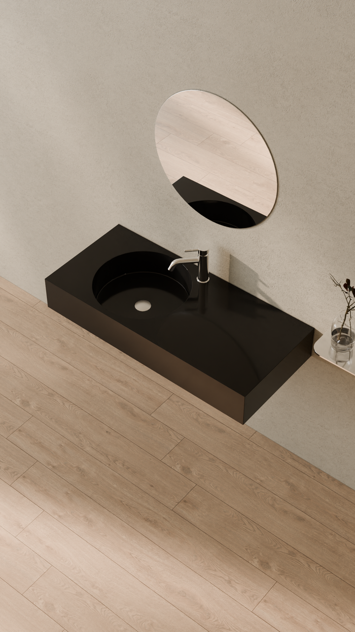 Badeloft details portrait 2026 | WT-02-A | Black | Sink_Glossy_Black__Camera_Angle_2.png