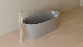 Badeloft render 2026 | BW-12 | Grey | Glossy | angle 4 | ver 2 | 16x9