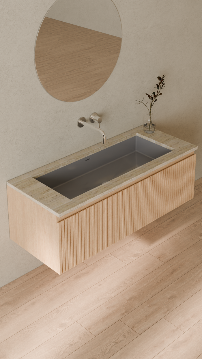 Badeloft details portrait 2026 | UB-05-XL | Grey | Sink_Glossy_Grey__Camera_Angle_4.png