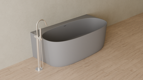 Badeloft render 2026 | BW-11 | Grey | Matte | angle 4 | ver 2 | 16x9