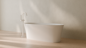 Badeloft render 2026 | BW-12 | White | Glossy | angle 3 | 16x9