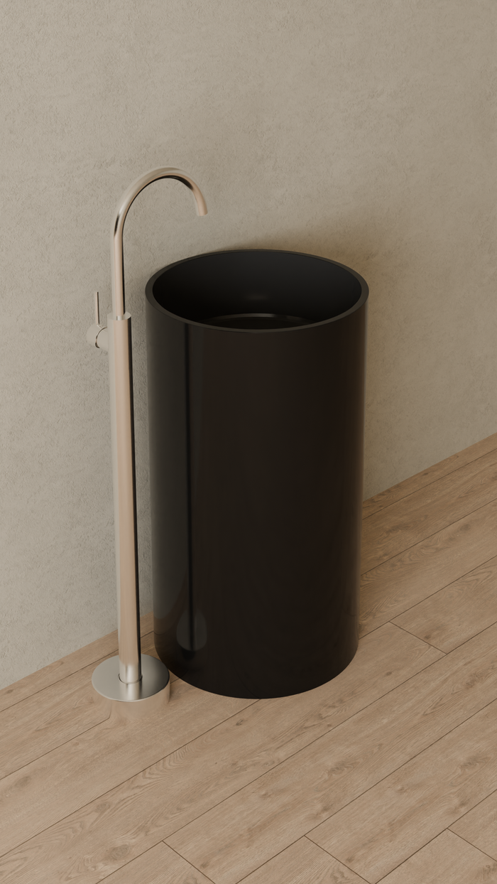 Badeloft details portrait 2026 | SB-03 | Black | Sink_Glossy_Black__Camera_Angle_4.png