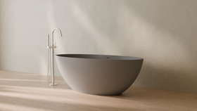 Badeloft render 2026 | BW-04-XL | Grey | Matte | angle 3 | 16x9