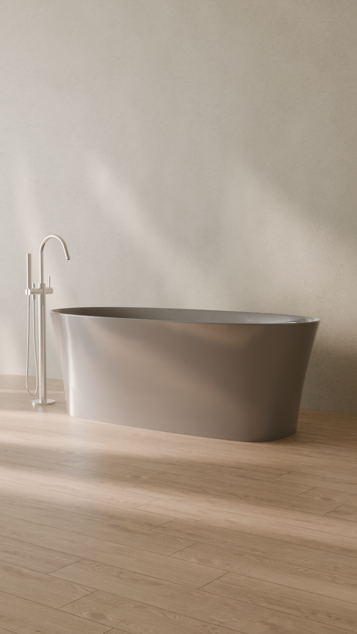 Badeloft details portrait 2026 | BW-12 | Grey | Bathtub_Glossy_Grey__Camera_Angle_3.png