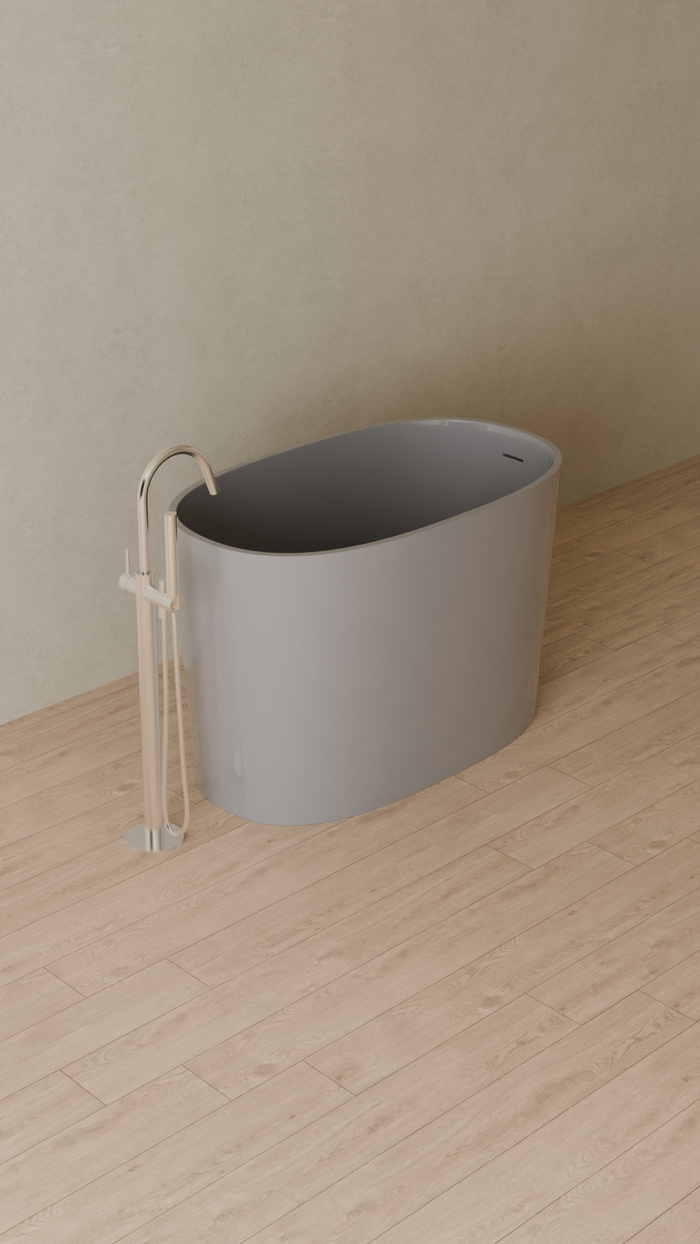 Badeloft details portrait 2026 | BW-08-S | Grey | Bathtub_Glossy_Grey__Camera_Angle_4.png