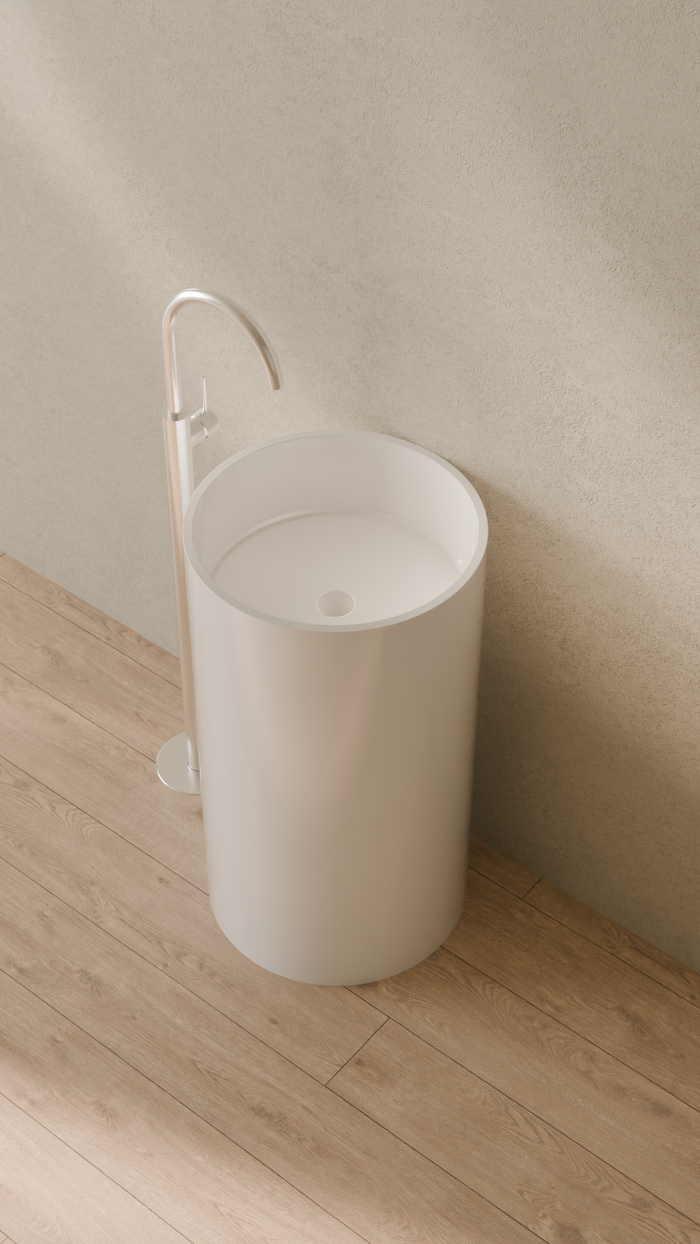 Badeloft details portrait 2026 | SB-03 | White | Sink_Glossy_White__Camera_Angle_2.png