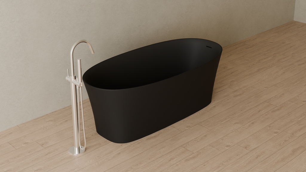 Badeloft render 2026 | BW-12 | Black | Matte | angle 4 | ver 2 | 16x9