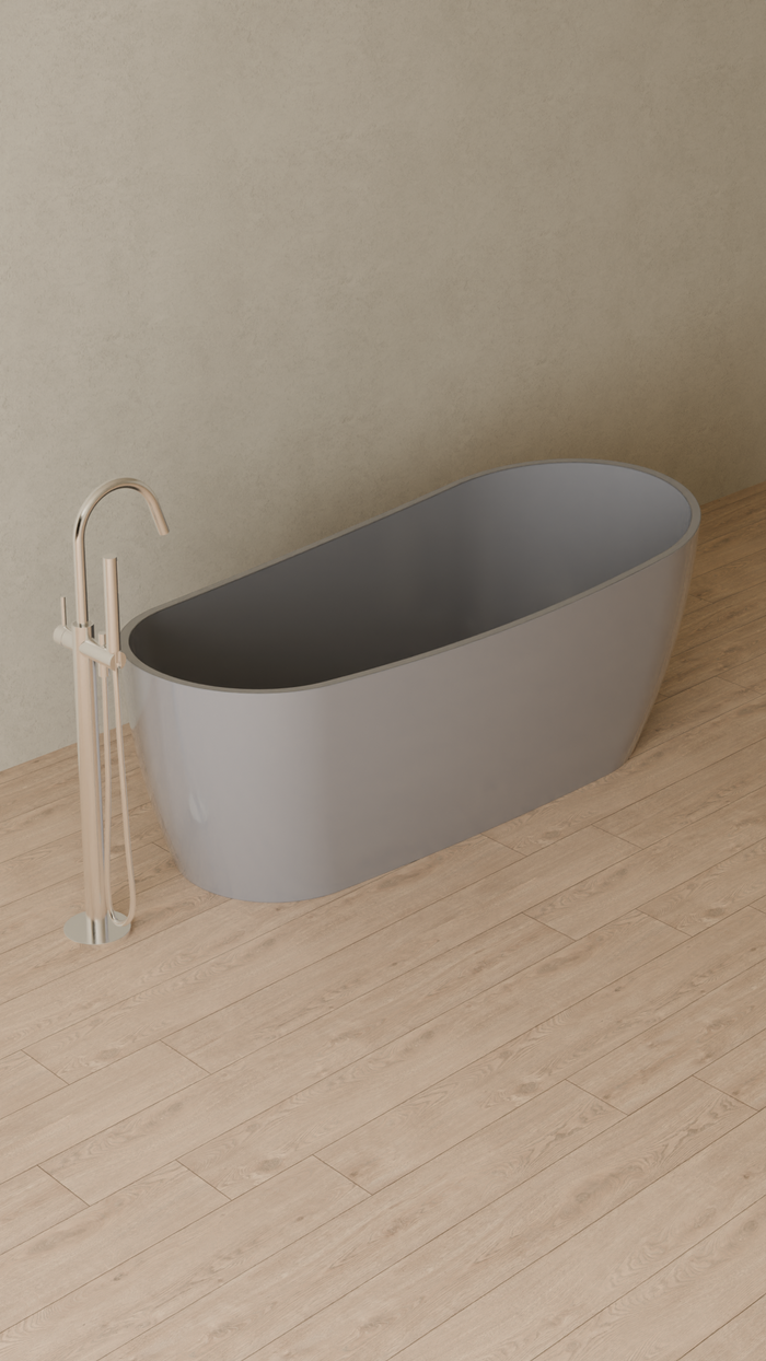 Badeloft details portrait 2026 | BW-09 | Grey | Bathtub_Glossy_Grey__Camera_Angle_4.png